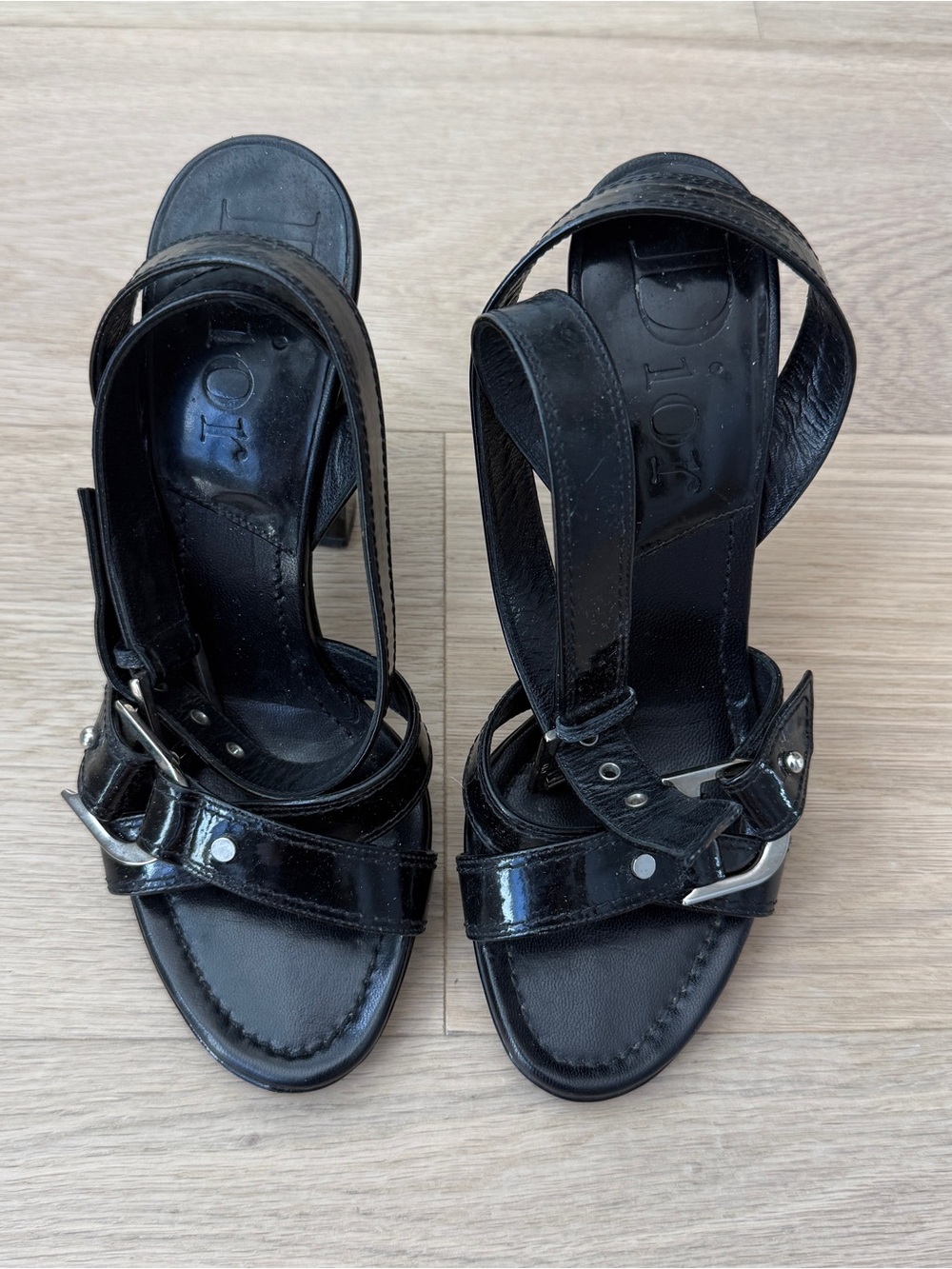 Vintage Black Dior Heels